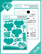 Gina K Designs - Gentle Giants - Stamp Set and Die Set Bundle