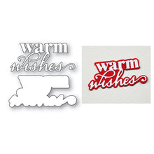 Load image into Gallery viewer, Memory Box - Warm Wishes Stylish Script 94930
