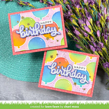 Load image into Gallery viewer, Lawn Fawn - Lawn Cuts - Dies - Scripty Birthday Outline Add-On
