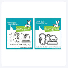 Load image into Gallery viewer, Lawn Fawn - I Love You Mower - Stamp and Die Set Bundle
