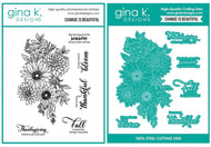 Gina K Designs - Change is Beautiful - Stamp Set and Die Set Bundle