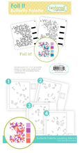 Load image into Gallery viewer, Taylored Expressions - Butterfly Palette - Foil It and Layering Stencil Bundle
