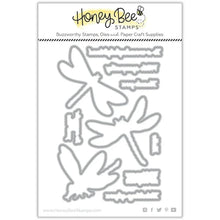 Load image into Gallery viewer, Honey Bee Stamps - Dragonfly - Stamp Set and Die Set Bundle
