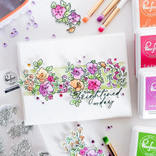Load image into Gallery viewer, Pinkfresh Studio - Blooming Grace - Stamp Set, Die Set, Stencil Set and Washi Tape Bundle
