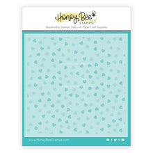 Load image into Gallery viewer, Honey Bee Stamps - Scattered Hearts Stencil
