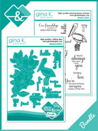 Gina K Designs - Magnolia Wishes - Stamp Set and Die Set Bundle