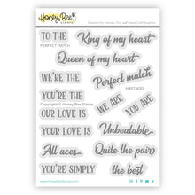 Load image into Gallery viewer, Honey Bee Stamps - Perfect Match - Stamp Set and Die Set Bundle
