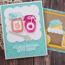 Load image into Gallery viewer, Taylored Expressions - Spread the Love - Stamp Set and Die Set / Toast to My Jam Die Set / The Insiders - Let’s Jam Bundle
