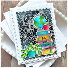 Load image into Gallery viewer, Taylored Expressions - Treat Your Self Clear Stamp Set - Back to School

