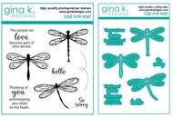 Gina K Designs - Close To My Heart - Stamp Set and Die Set Bundle