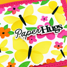 Load image into Gallery viewer, Waffle Flower - Paper Hug Sentiments - Stamp Set and Die Set Bundle
