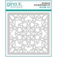 Gina K Designs - Stencil - Tin Ceiling