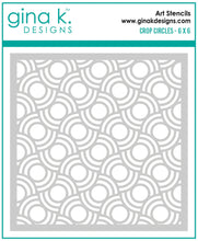 Load image into Gallery viewer, Gina K Designs - Stencil - Crop Circles
