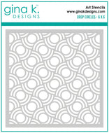 Gina K Designs - Stencil - Crop Circles