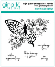 Load image into Gallery viewer, Gina K Designs - Blooming Butterflies - Stamp Set and Die Set Bundle
