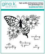 Gina K Designs - Blooming Butterfly - Stamp Set