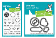 Load image into Gallery viewer, Lawn Fawn - Push Here - Stamp and Die Bundle
