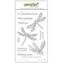 Load image into Gallery viewer, Honey Bee Stamps - Dragonfly - Stamp Set and Die Set Bundle
