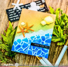 Load image into Gallery viewer, Waffle Flower - Seashells Die
