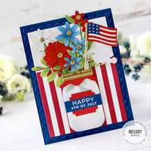 Load image into Gallery viewer, Taylored Expressions - American Flag - Die set
