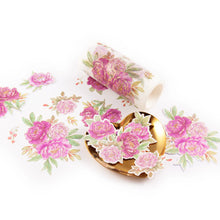 Load image into Gallery viewer, Pinkfresh Studio - Peony Perfection - Stamp Set, Die Set, Stencil Set and Washi Tape Bundle
