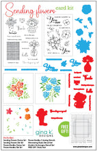 Load image into Gallery viewer, Gina K Designs - Sending Flowers Card Kit
