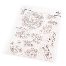 Load image into Gallery viewer, Pinkfresh Studio - Blooming Grace - Stamp Set, Die Set, Stencil Set and Washi Tape Bundle
