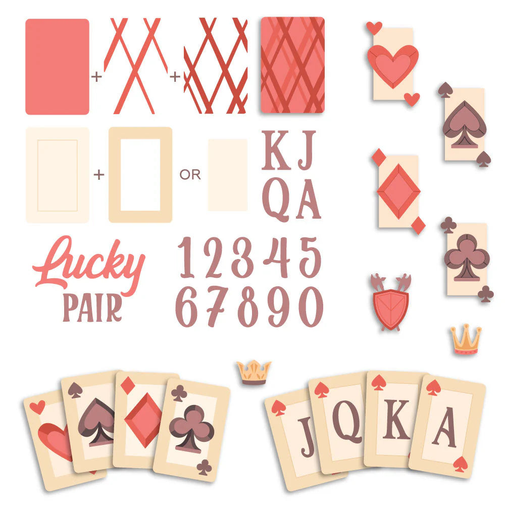 Honey Bee Stamps - Honey Cuts - Lovely Layers: Playing Cards