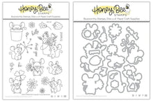 Load image into Gallery viewer, Honey Bee Stamps - Sweet Spring Mice - Stamp Set and Die Set Bundle
