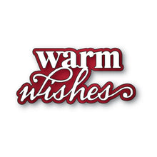 Load image into Gallery viewer, Memory Box - Warm Wishes Stylish Script 94930
