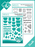 Gina K Designs - Sweet Succulents - Stamp Set and Die Set Bundle