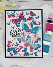 Load image into Gallery viewer, Taylored Expressions - Butterfly Palette - Foil It and Layering Stencil Bundle
