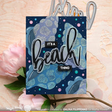 Load image into Gallery viewer, Waffle Flower - Oversized Beach Combo - Stamp Set and Die Set Bundle
