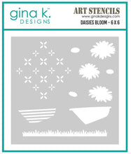 Load image into Gallery viewer, Gina K Designs - Daisies Bloom - Stamp Set, Die Set and Stencil Bundle
