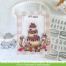 Load image into Gallery viewer, Lawn Fawn - Clear Photopolymer Stamps - Henry’s Build-A-Sentiment: Birthday
