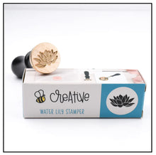 Load image into Gallery viewer, Honey Bee Stamps - Wax Stamper - Water Lily
