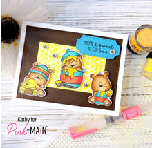 Load image into Gallery viewer, Pink and Main - Hap-Bee - Stamp Set and Die Set Bundle

