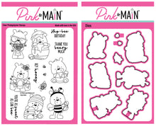 Load image into Gallery viewer, Pink and Main - Hap-Bee - Stamp Set and Die Set Bundle
