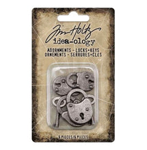 Load image into Gallery viewer, Tim Holtz - Idea-ology - Adornments-Locks + Keys
