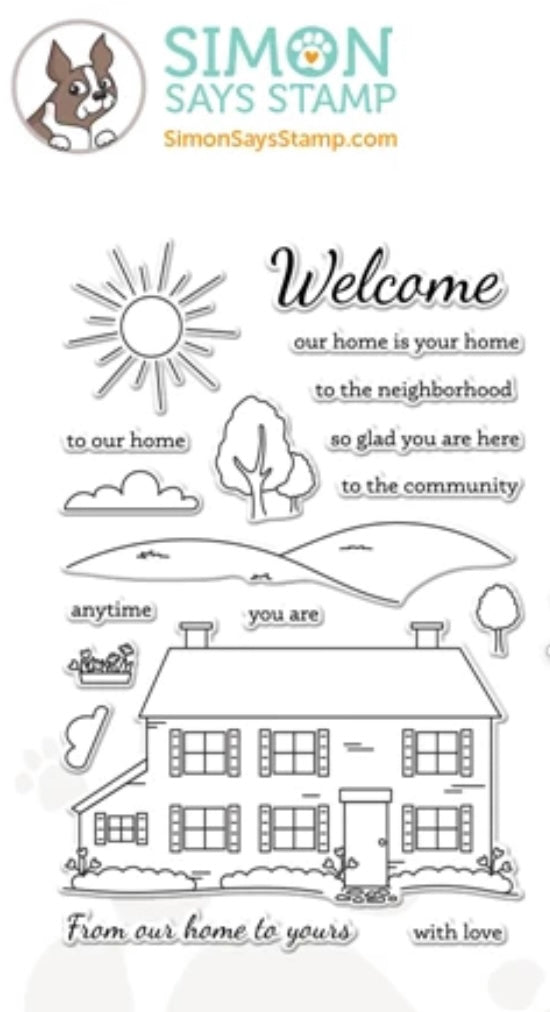 Simon Says Stamp - sss302288c - Our Home Stamp Set