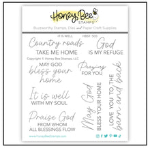 Load image into Gallery viewer, Honey Bee Stamps - It Is Well - Stamp Set and Die Set Bundle

