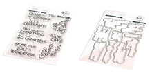 Load image into Gallery viewer, Pinkfresh Studio - Wonderful Sentiments - Stamp Set and Die Set Bundle

