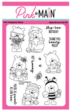 Load image into Gallery viewer, Pink and Main - Hap-Bee - Stamp Set and Die Set Bundle
