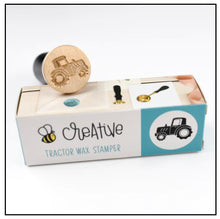 Load image into Gallery viewer, Honey Bee Stamps - Wax Stamper - Tractor
