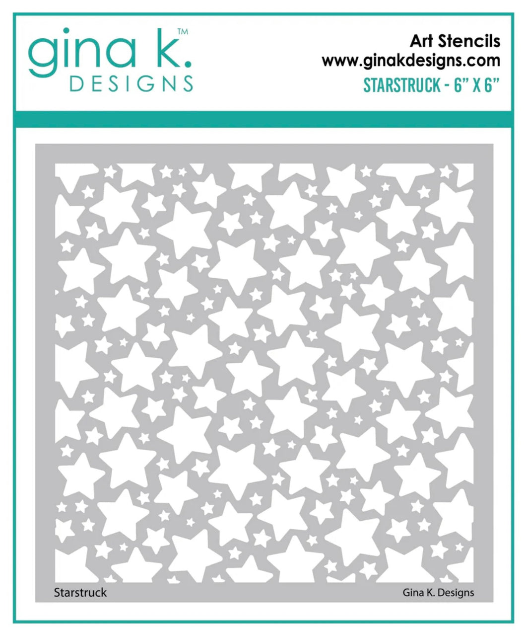 Gina K Designs - Stencil - Star Struck