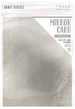 Load image into Gallery viewer, Tonic - Mirror Card Gloss Cardstock - Chrome Silver
