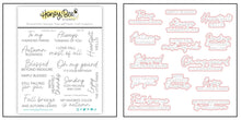 Load image into Gallery viewer, Honey Bee Stamps - Heartfelt Hello - Stamp Set and Die Set Bundle
