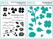 Load image into Gallery viewer, Gina K Designs - Luck and Love - Stamp Set and Die Set Bundle

