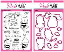 Load image into Gallery viewer, Pink and Main - Sweeter Than Honey - Stamp Set and Die Set Bundle
