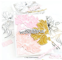 Load image into Gallery viewer, The Stamp Market - Kindess is Beauty - Stamp Set and Die Set Bundle
